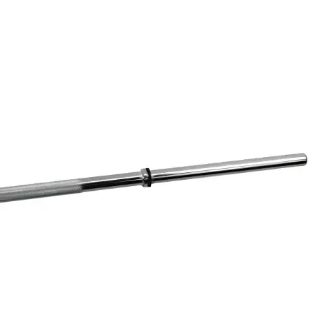 Barra de gimnasia 150 cm - 25 mm | Cierre de resorte - Knurling View