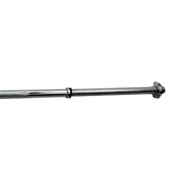 Barbell Gym 180 cm - 25 mm | Screw closure - front view 2