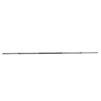 Gym Barbell 200 cm - 25 mm | Federverschluss - Nahansicht - Vorderansicht