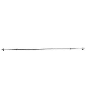 Gym Barbell 200 cm - 25 mm | Screw Closure - Front View
