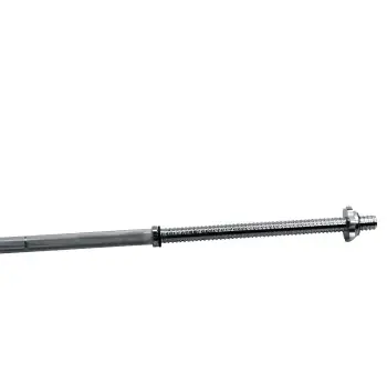 Gym Barbell 200 cm - 25 mm | Screw closure - front view 2