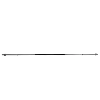 Gym Barbell 220 cm - 25 mm | Fermeture à vis - Vue de face