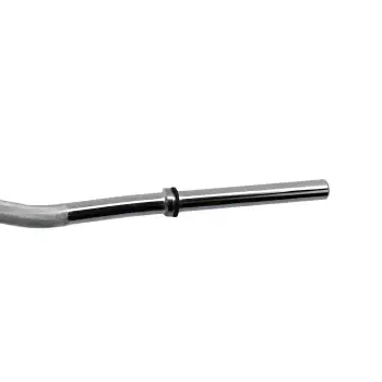 Ez Curved Barbell 120 cm - 25 mm - Curl Bar | Spring Closure - Front View 2