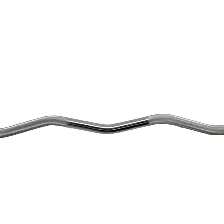 Bilanciere Curvo Ez 120 cm - 25 mm - Curl Bar | Chiusura a Vite - Vista Vicino