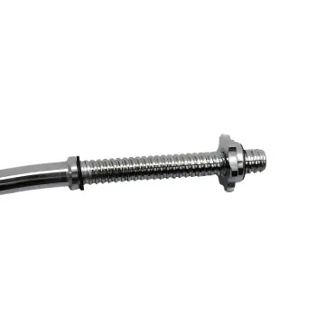 Ez Curved Barbell 120 cm - 25 mm - Curl Bar | Screw closure - front view 2