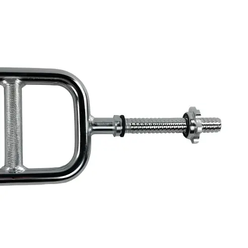 Trizeps Langhantel 86 cm - 25 mm | Schraubverschluss - Rändelansicht