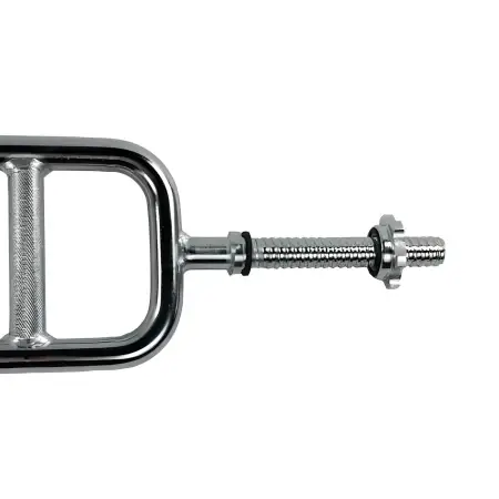 Trizeps Langhantel 86 cm - 25 mm | Schraubverschluss - Rändelansicht