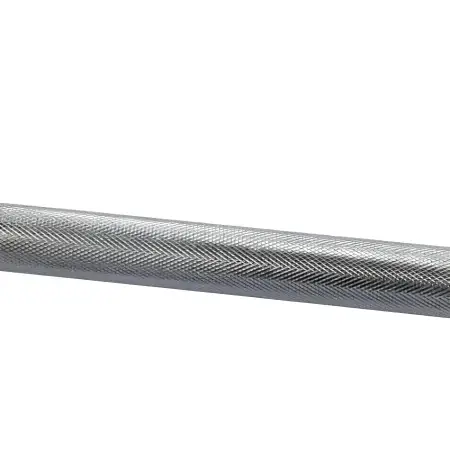 Bodybuilding Langhantel 120 cm - 28 mm | Schraubensicherung - Ansicht aus nächster Nähe