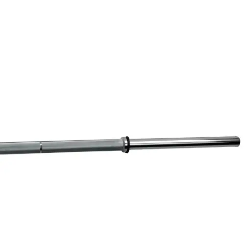 Bodybuilding Barbell 180 cm - 28 mm | Spring Closure - Knurled View