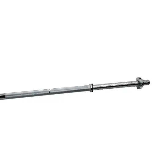 Bilanciere Bodybuilding 180 cm - 28 mm | Chiusura a Vite - Vista Zigrinatura