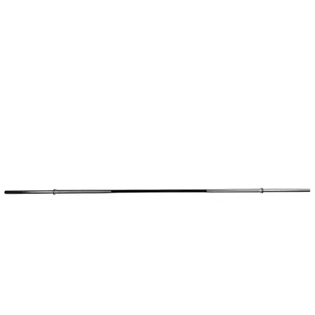 Bodybuilding Langhantel 220 cm - 28 mm | Federverschluss - Vorderansicht