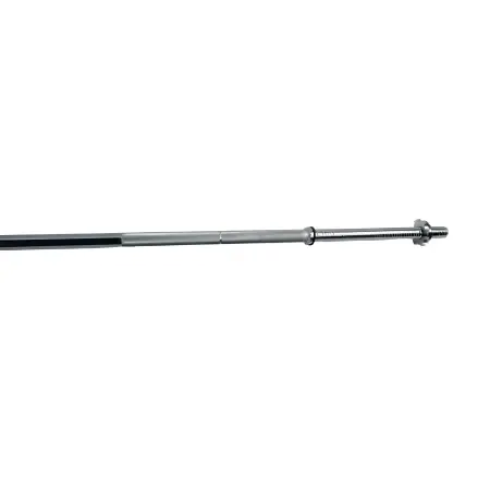 Bodybuilding Barbell 220 cm - 28 mm | Screw Lock - Close View