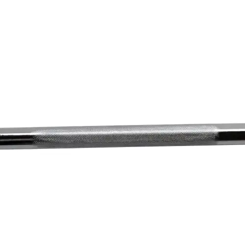 Olympic Barbell 120 cm - 50 mm - Straight | Spring Latch - Close View