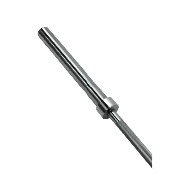 Olympic Barbell 220 cm - 50 mm - Max Load 350 Kg | Standard - Front View 2