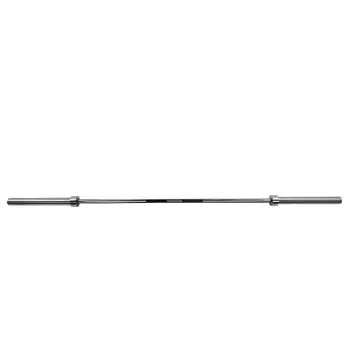 Olympische Langhanteln 220 cm - 50 mm - Max Load 350 Kg | Professionelle Frontansicht