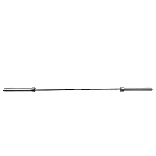 Barra Olímpica 220 cm - 50 mm - Carga máxima 350 kg | Vista frontal profesional