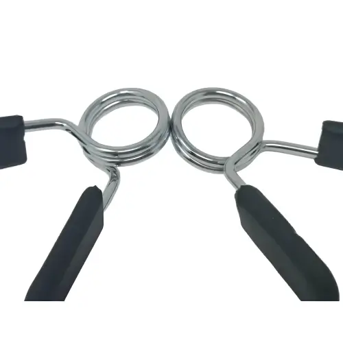 Coppia Clips Ferma Dischi - Molle 28 mm | Chiusura a Farfalla - Vista Vicino