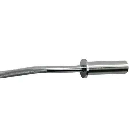 Bilanciere EZ Olimpico 120 cm - 50 mm - Curl Bar | Professionale - Vista Zigrinatura