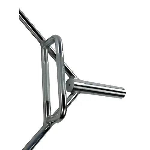 Hexagonal Olympic Barbell - 50 mm | Hex Trap Bar - Close View