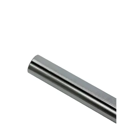 Hexagonal Olympic Barbell - 50 mm | Hex Trap Bar - Knurling View