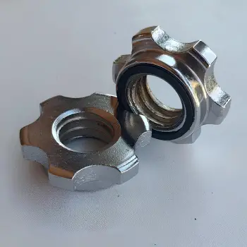 Pair of Screw Disc Holders - 28 mm | Threaded Closure - Front View 2