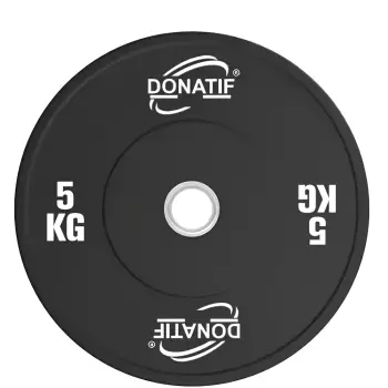 Disc Bumper 5 Kg | Bumper Plate - Olympic Hole 50 mm - Front View