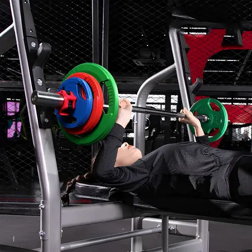 Professionelle olympische Bank - Fitnessstudio - Verwendung