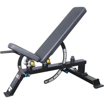 Banc professionnel réglable - P40 | Gym - Bodybuilding - Vue de côté
