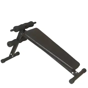Banco de abdominales - Ajustable - Gimnasio en casa - Vista frontal