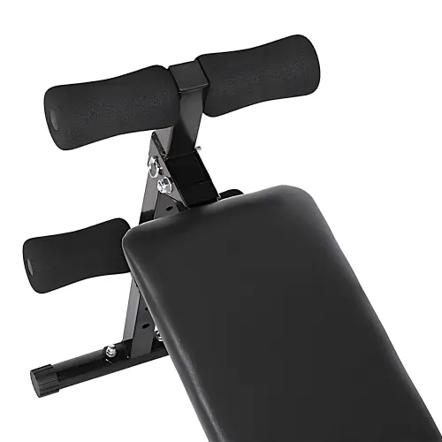 Panca per Addominali - Regolabile - Home Gym - Visuale sui Braccioli