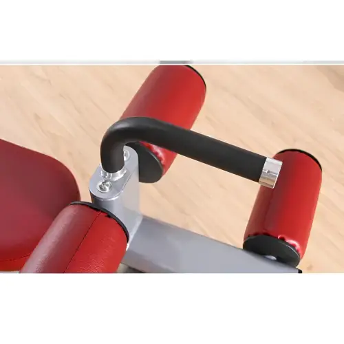 Professional Abdominal Bench - P10 | Adjustable - Gym - Close-up view of Armrests
