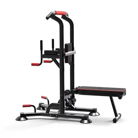 Power Tower with Multifunction Bench - Foldable - View of the Multifunction Bench