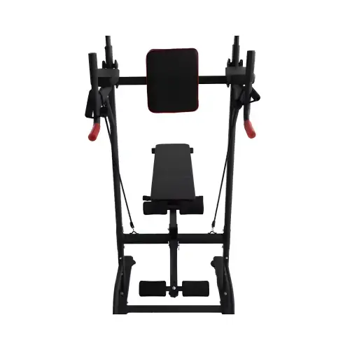 Power Tower with Multifunction Bench - Foldable - Full View