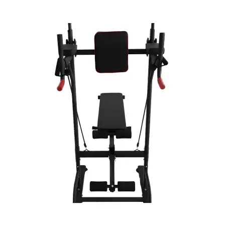 Power Tower with Multifunction Bench - Foldable - Full View