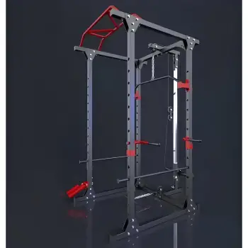 Power Cage Multifunktionsgestell - Kraftdreikampf - Visuelle Struktur 2