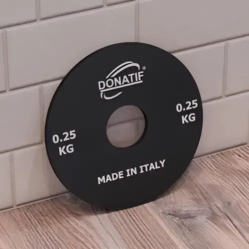 Disco de microcarga de 250 gr - Agujero de 28 mm | Plato pequeño - Gimnasio - Vista de uso del gimnasio