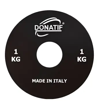 Mikro-Hantelscheibe 1 Kilogramm aus Kalibriertem Stahl 50 mm
