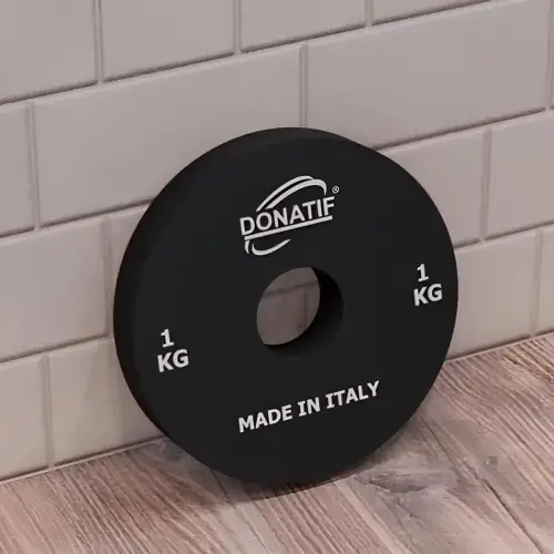 Microcarico da 1 Kg - Foro 28 mm | Acciaio Calibrato | Small Plate - Palestra - Visuale Utilizzo Palestra