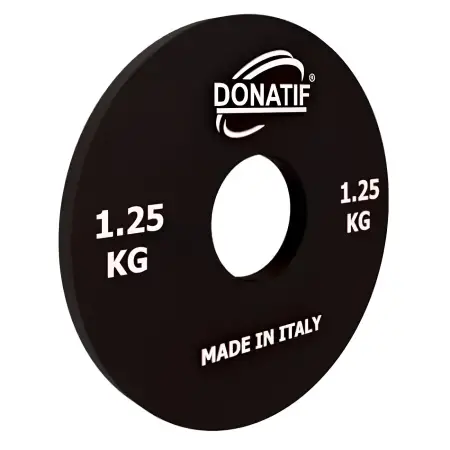 Microcarico da 1,25 Kg - Foro 50 mm | Small Plate - Palestra - Visuale Laterale
