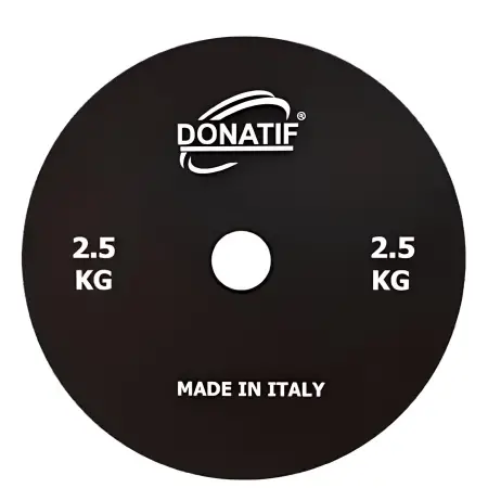 Microcarico da 2,5 Kg - Foro 28 mm | Acciaio Calibrato | Small Plate - Palestra - Visuale Completa