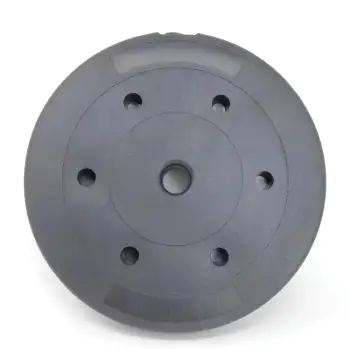 Disco Peso PVC Vinilo 5 Kilogramos Agujero 30 Milímetros