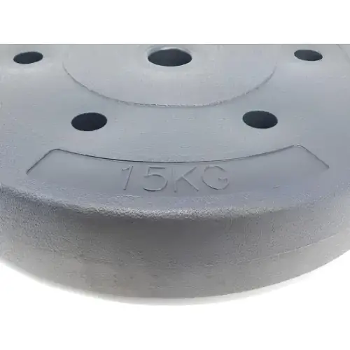 15 Kg PVC-Vinyl Record - 30 mm Hole | Fitness - Close-up view