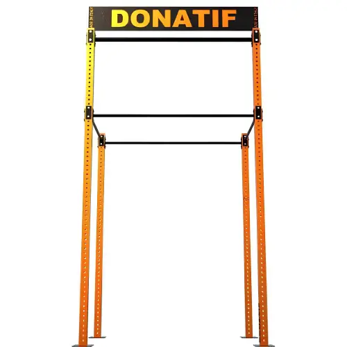 Plate-forme cage - R4 | Modulaire | Sur mesure - Vue frontale complète