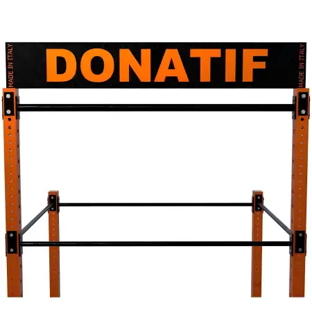 Rig a Gabbia - R4 | Modulare - Crossfit | Made In Italy - Visuale Logo e Rifinitura Struttura