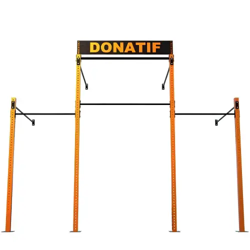 Rig a Muro - R6 | Modulare | Realizzato su Misura - Visuale Frontale Struttura