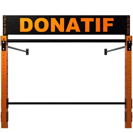 Equipo de pared - R6 | Modular | Hecho a medida - Vista del logotipo y acabado de la estructura