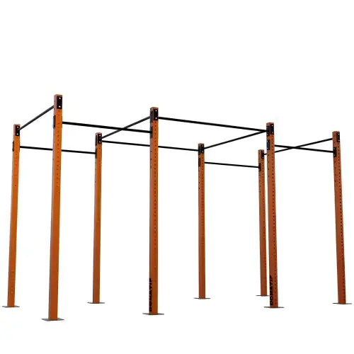 Käfig-Rig - R8 | Professionell - Fitnessstudio - Vollständige Ansicht der Anlage