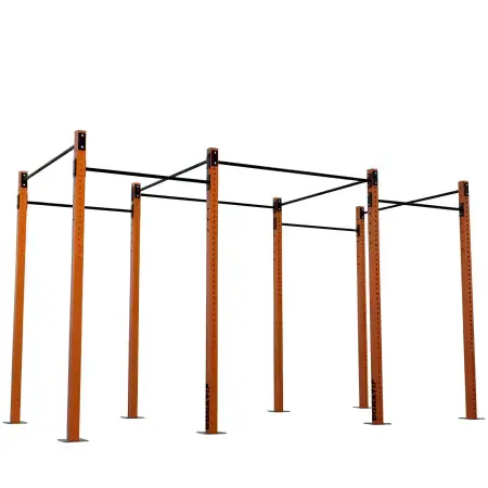 Plate-forme cage - R8 | Professionnel - Salle de sport - Vue complète de l’installation