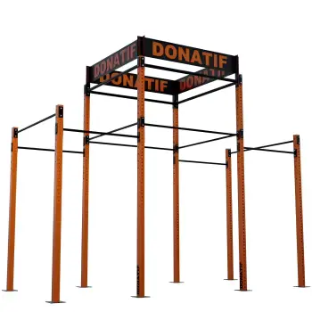 Rig a Gabbia - R9 | Professionale - Fitness | Made In Italy - Visuale Struttura