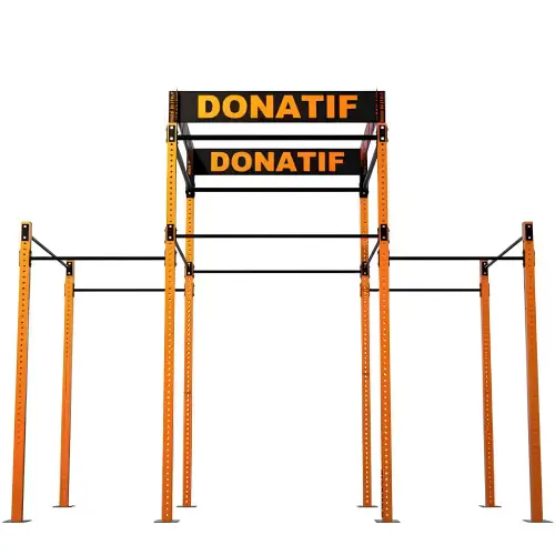 Käfig-Rig - R9 | Profi - Fitness - Frontansicht Struktur